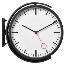 Load image into Gallery viewer, Horloge murale, noir28 cm