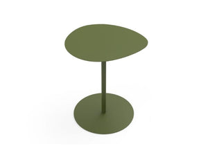 Table bistrot Galet en aluminium